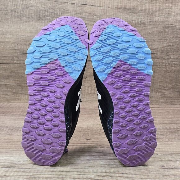 New Balance Fresh Foam Arishi Women’s Sz 8 Black Purple Running Shoes (WTARISK1) - Picture 8 of 9